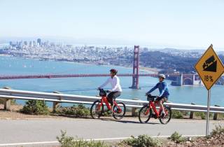 San Francisco: Elektrofahrradverleih