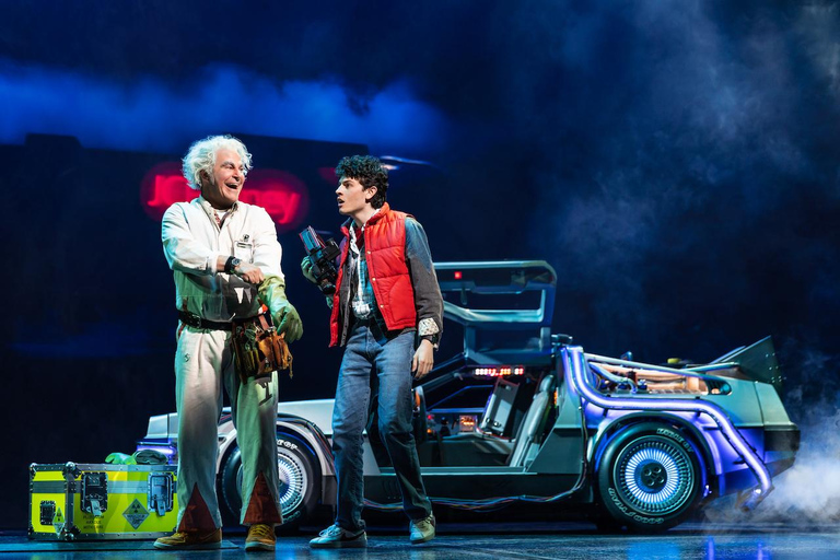 Ciudad de Nueva York: Back to the Future on Broadway Ticket de entradaOrquesta Filas centrales Q-S, Filas laterales B-S