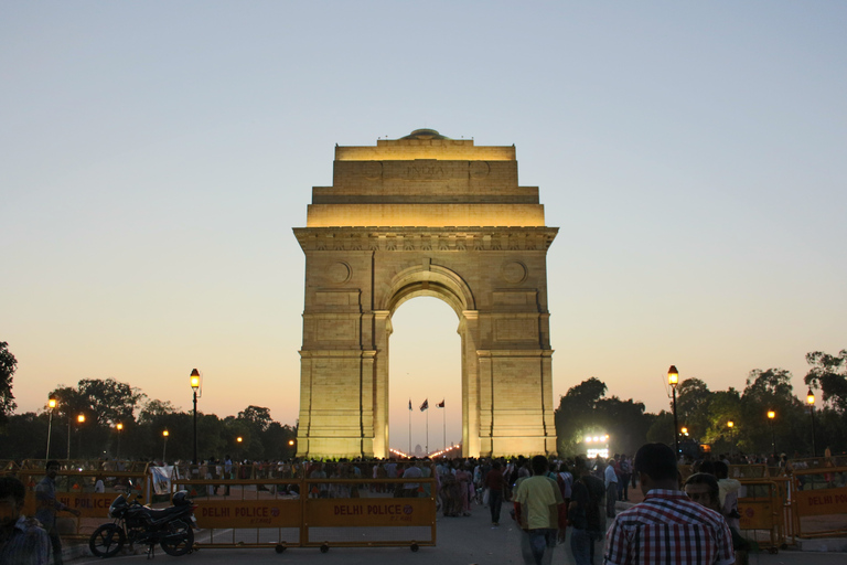 Delhi: visite privée de 6 jours du triangle d'or et de VaranasiTour sans hôtels et sans vol Varanasi à Delhi