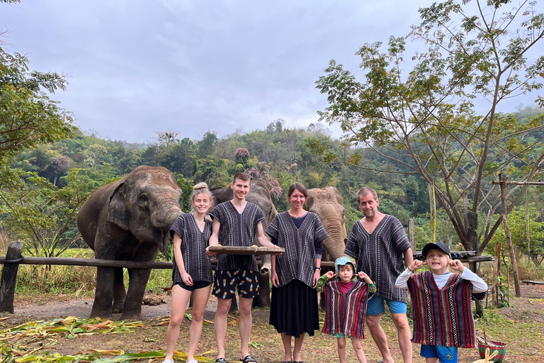 Chiang Mai: Ethical Elephant Experience with Bamboo Rafting
