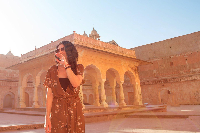 Jaipur: Tour guidato che include il Forte di Amber e il Tempio delle Scimmie