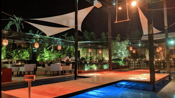 marrakech dinner and show at nouba restaurant