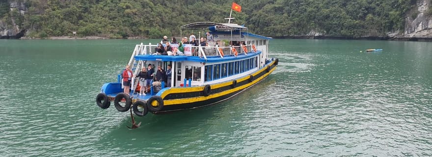 Ninh Binh à Cat Ba : 2 jours - visite de la baie de LanHa - vélo, kayak, déjeuner