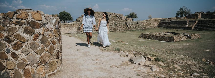 Depuis Oaxaca : Monte Alban et autres... Visite guidée tout compris