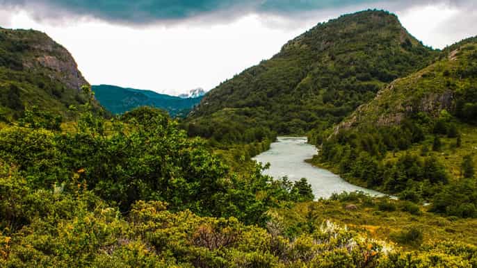 from puerto natales private hike to ferrier hill