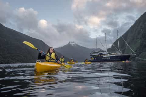 From Manapouri: Doubtful Sound Overnight Cruise