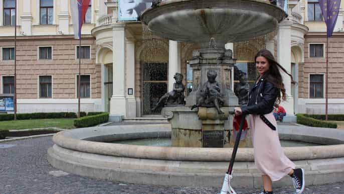 bratislava riverside castle o complete escooter tour