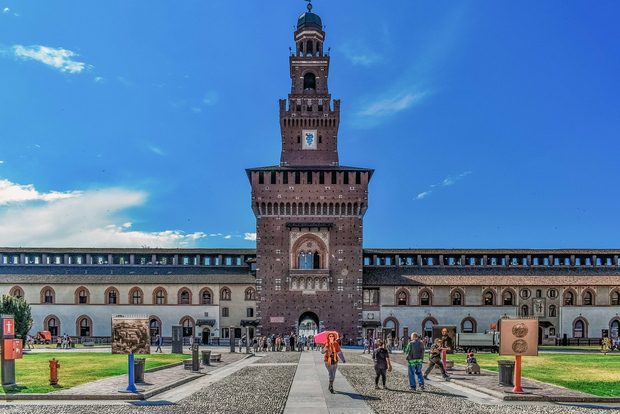 Mailand: Castello Sforzesco & Michelangelos Pietà Rondanini