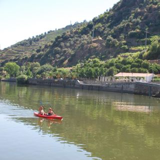 Pinhão: Douro Valley Rabelo Boat Tour and Kayak Experience