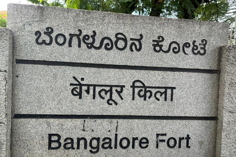 Bangalore: Rundvandring till historiska fort, palats och marknader