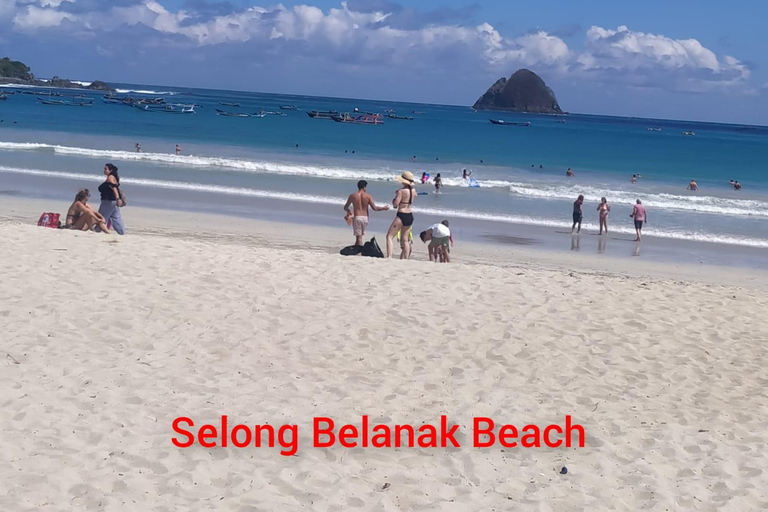 From Gili Island : Lombok Beaches and Culture Tour From Gili Air : Lombok Beach and Traditional Village Tour