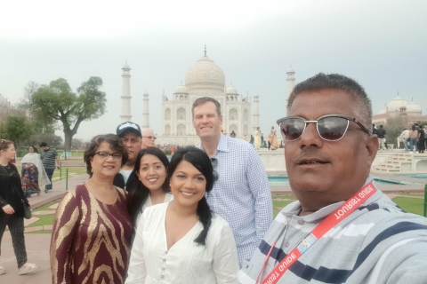 Agra: 3-godzinna prywatna wycieczka z przewodnikiem po Taj MahalWycieczka bez transferów
