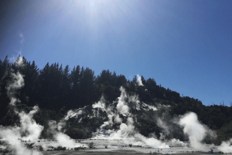 Taupo: Park geotermalny Orakei Korako i bilet wstępu do jaskini