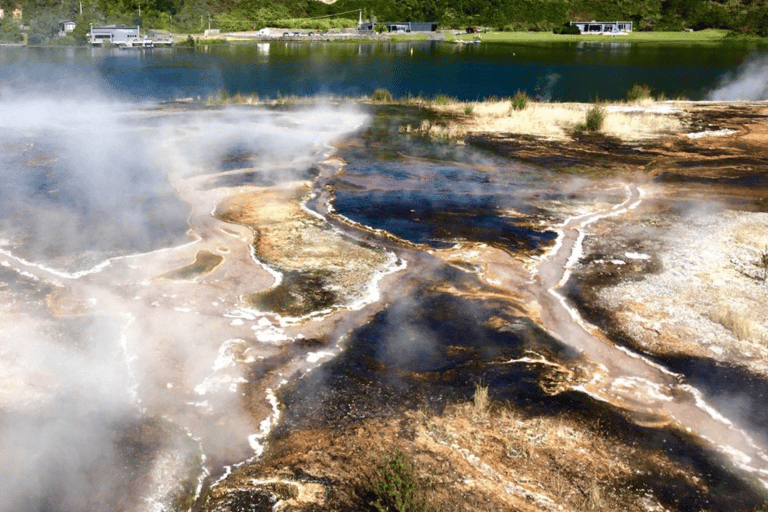 Taupo: Park geotermalny Orakei Korako i bilet wstępu do jaskini