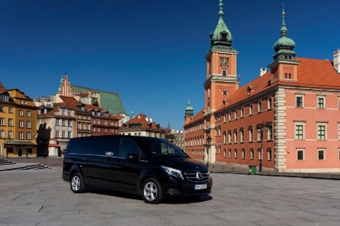 Varsovia: tour privado de un día por la ciudad en coche de lujo