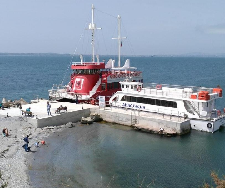 Burgas: retourboottocht naar het eiland St. Anastasia
