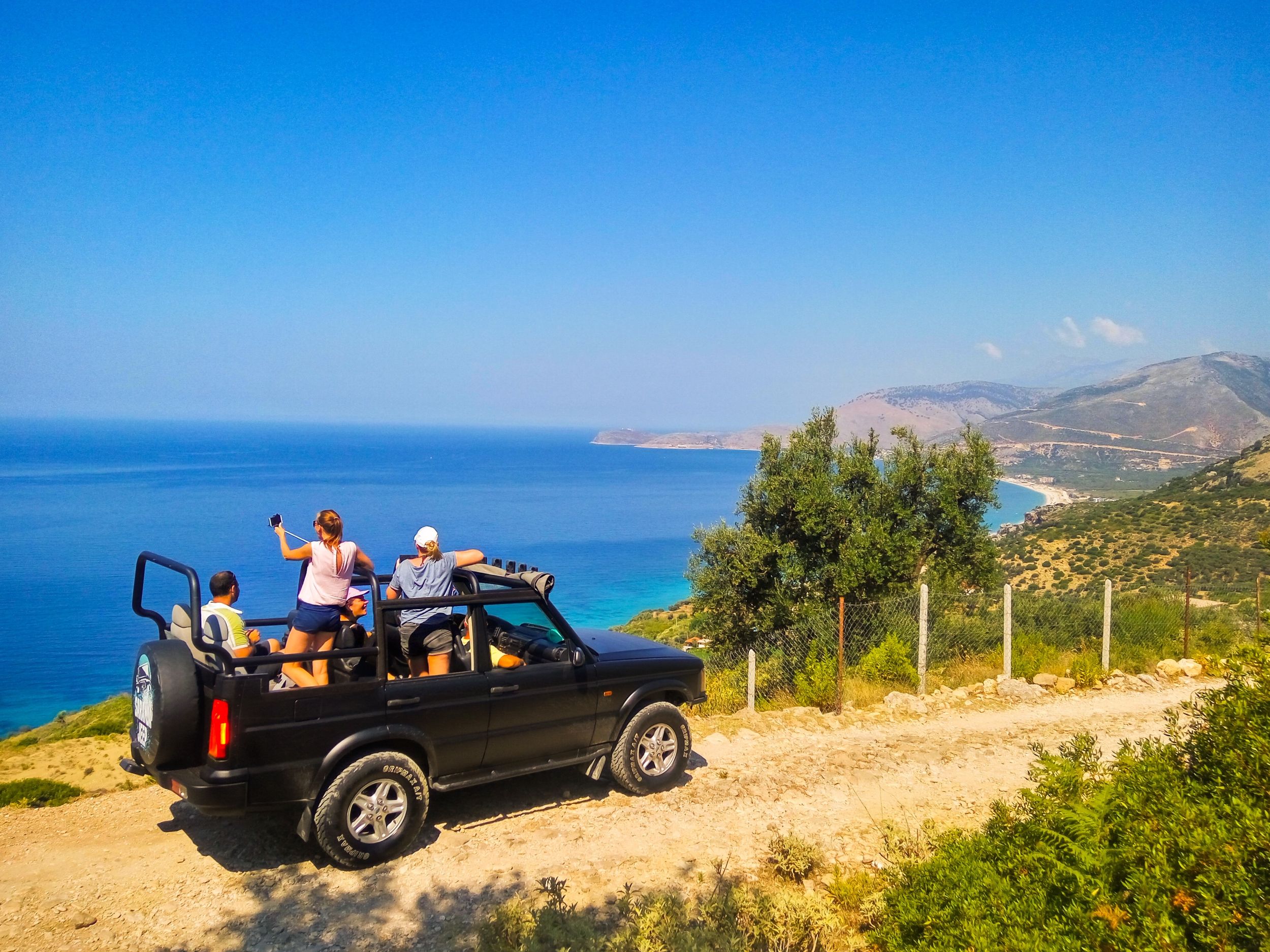 Jeeptour in Saranda: Blue Eye, Burg, verborgener Strand und Offroad-Fahrt