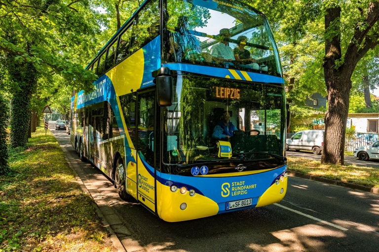 Leipzig: 1-daagse hop-on hop-off bus en ticket dierentuin Leipzig