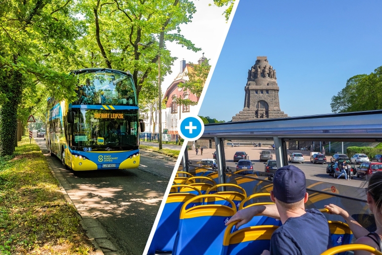 Leipzig: billete de autobús turístico de 13 paradas