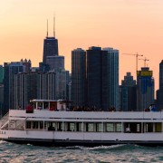 Chicago: 1,5-timers romantisk cruise på solnedgangen