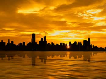 Chicago: 1,5-stündige romantische Sonnenuntergangskreuzfahrt Chicago: 1,5-stündige romantische Sonnenuntergangskreuzfahrt