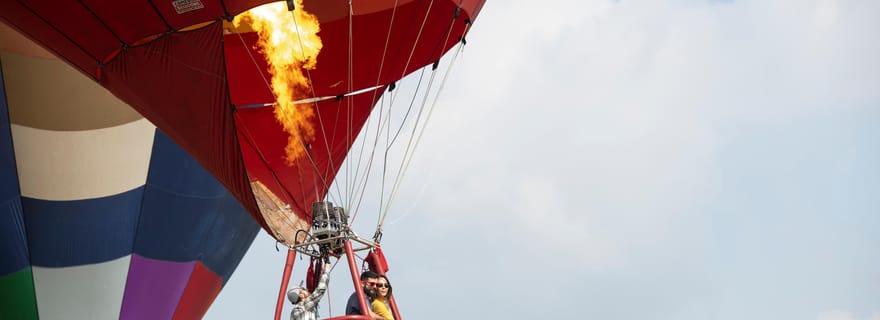 Montemorelos,NL. Vol privé en montgolfière