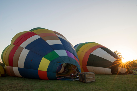 De Monterrey: voo privado de balão de ar quente