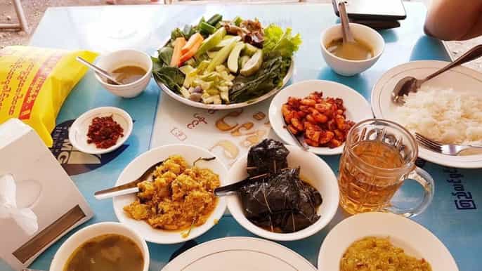 yangon authentic burmese lunch experience
