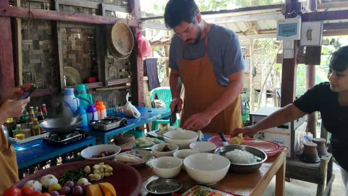 de yangon autêntica aula de culinária birmanesa com almoço