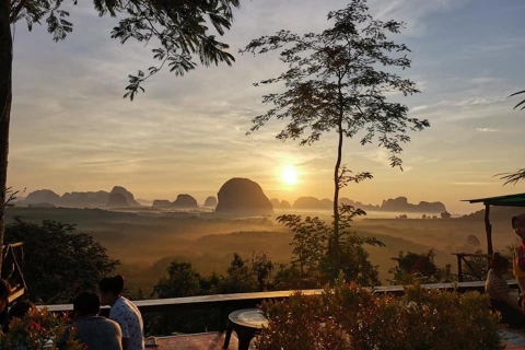 Krabi: Best Mountains and Beaches Private Sunrise Tour Tour with Driver Only
