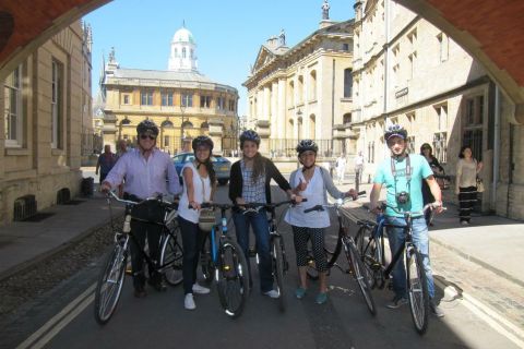 Oxford: Bike & Walking Tour w/ University Alumni Guide