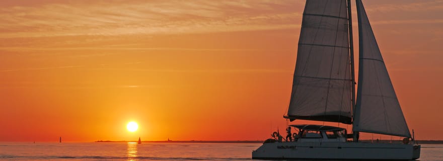 La Rochelle : croisière de 2 h au coucher du soleil