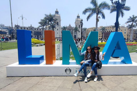 Lima: tour della città con degustazione di Pisco Sour dall&#039;aeroporto