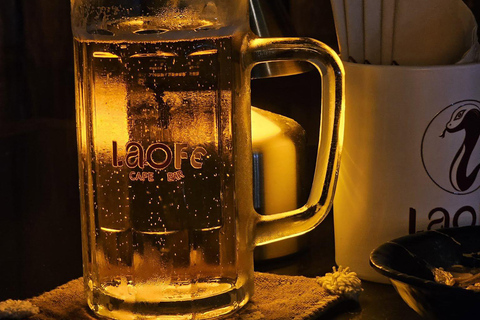 Vientiane: Guided Nightlife Tour with Street Food & Bar
