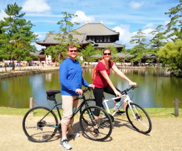 Nara: City Highlights Shared Group or Private Bike Tour
