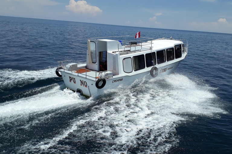 Excursion d'une journée aux îles Uros et Taquile en bateau rapideExcursion en bateau rapide