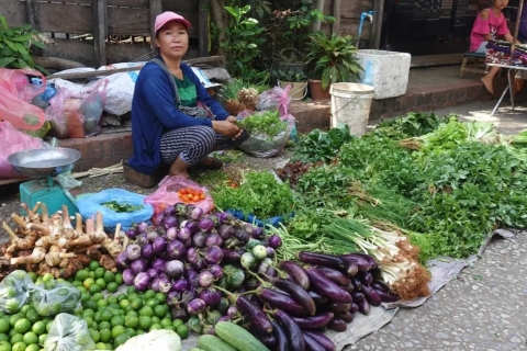 Luang Prabang: visite à pied privée de la vieille ville avec déjeuner