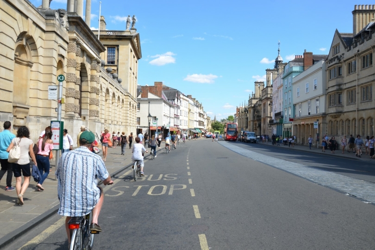 Oxford: City Bike Tour mit Studentenführer