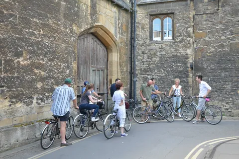 Oxford: City Bike Tour med studentguide