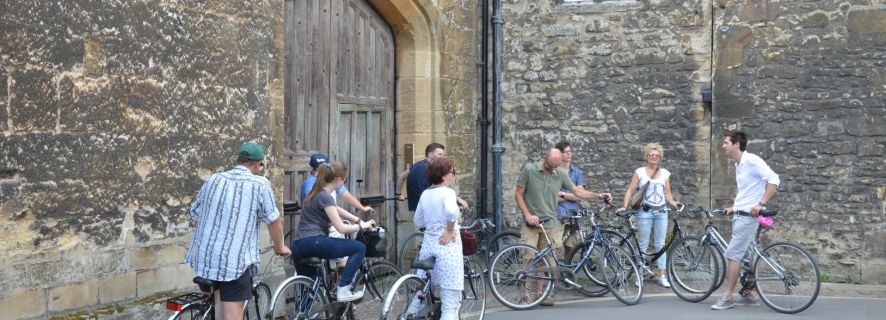 Oxford: City Bike Tour with Student Guide