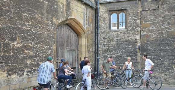 Oxford: Fahrradtour durch die Stadt mit Studentenführer