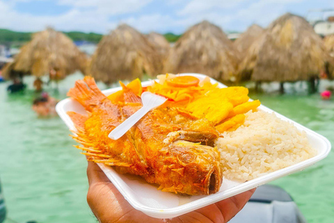 Cartagena: VIP Rumba Tour to Cholon Island with Open Bar Cartagena: VIP Rumba Tour to Isla Cholón with Open Bar