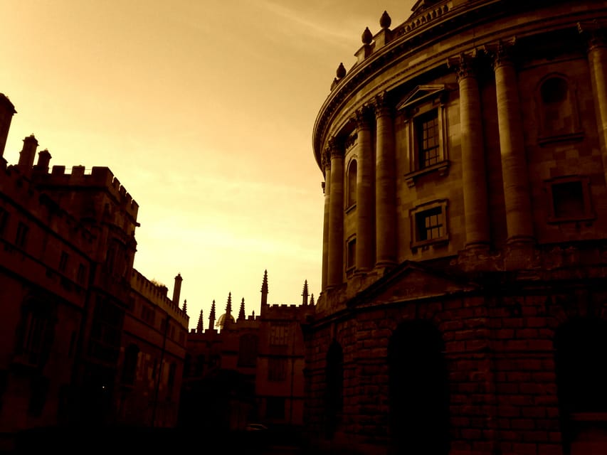 Universidad De Oxford Tour Guiado A Pie En Grupo Reducido GetYourGuide