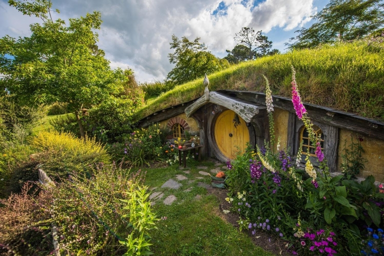 From Auckland: Hobbiton Movie Set Full-Day Small-Group Trip Hotel Pickup from Downtown Auckland