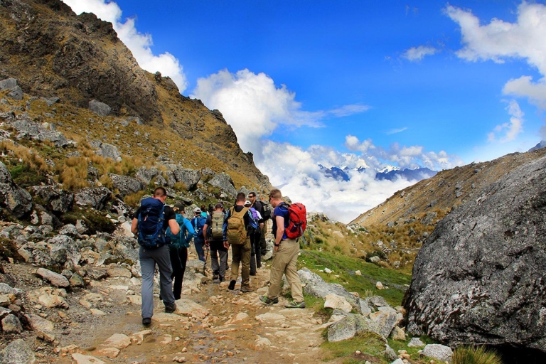 Von Cusco aus: Klassischer Salkantay Trek mit Rückfahrt im Zug5-Tage-Trek