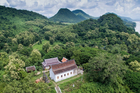 Von Luang Prabang aus: Töpferdorf & Wat Chomphet Fahrradtour