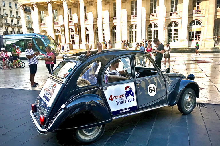 Bordeaux: Private Tour in a Citroën 2CV 3hPrivate Tour in a Citroën 2CV - 3 Hours