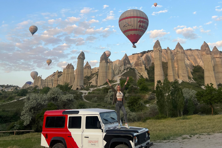 Kappadokien Sonnenuntergang oder Sonnenaufgang Jeep Safari