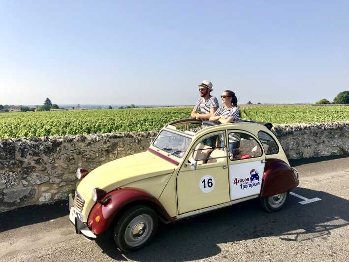 Bordeaux: Citroën 2CV privat halvdags vintur