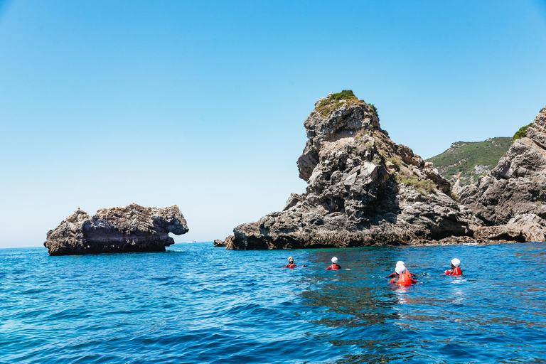 Lisbon: Sesimbra/Arrábida Natural Park Coasteering Adventure Meeting Point in Sesimbra